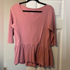 Elegantees pink blouse